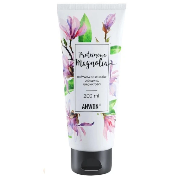 Anwen Proteinowa Magnolia, odżywka do włosów o średniej porowatości, 200ml