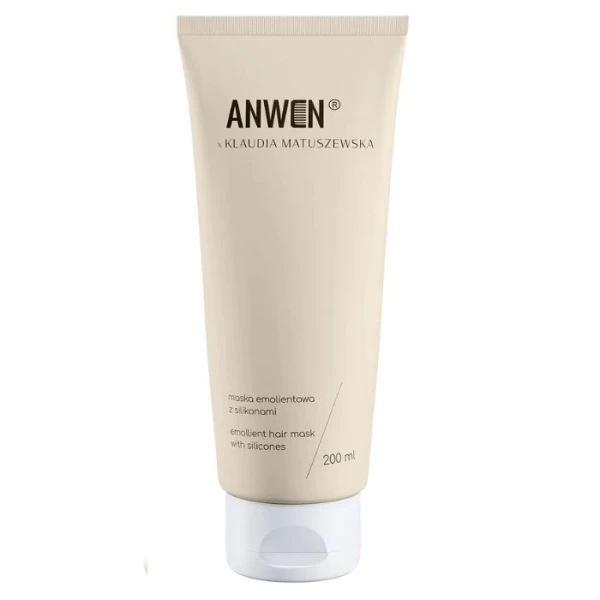 Anwen x Klaudia Matuszewska, maska emolientowa z silikonami, 200ml