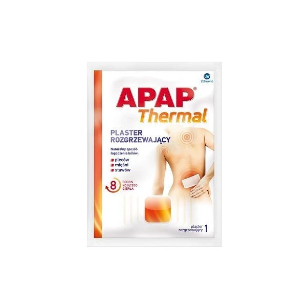 Apap Thermal, plaster rozgrzewający, 1 sztuka