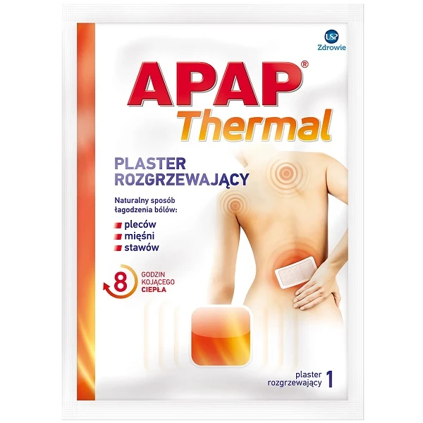 Apap Thermal, plaster rozgrzewający, 1 sztuka