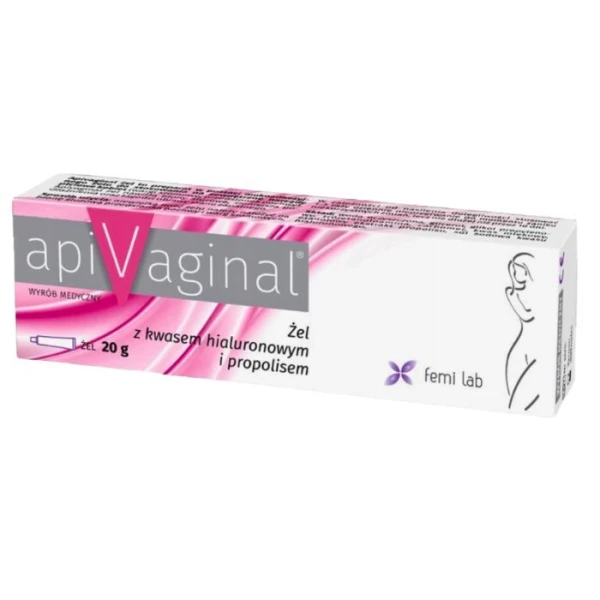 ApiVaginal, żel z kwasem hialuronowym i propolisem, 20g