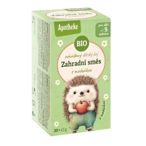 Apotheke, herbatka owocowa z melisą lekarską, po 3 roku życia, 20 saszetek