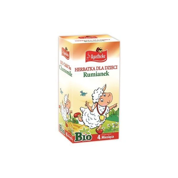 Apotheke, herbatka rumiankowa, dla dzieci od 4 miesiąca życia, 20 saszetek