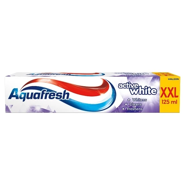 Aquafresh Active White, pasta do zębów wybielająca, 125ml