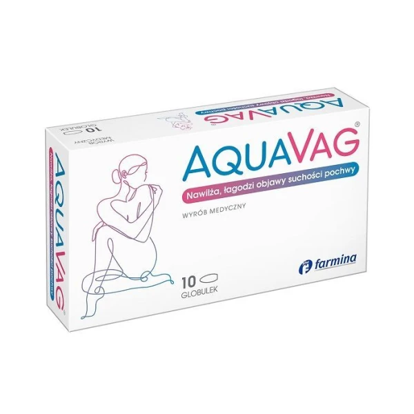 AquaVag, globulki dopochwowe, 10 sztuk