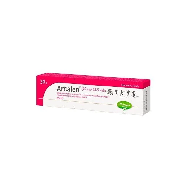 Arcalen (20mg+12,5mg)/g, maść, 30g