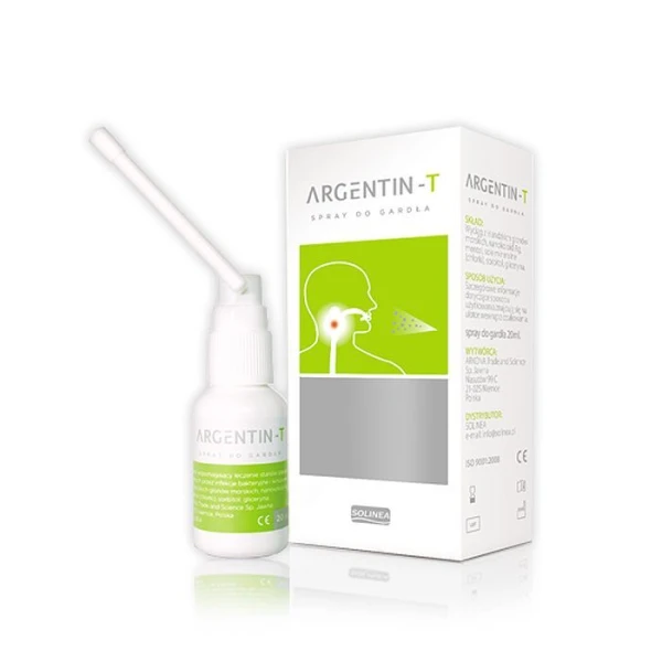 Argentin-T, spray do gardła, 20ml