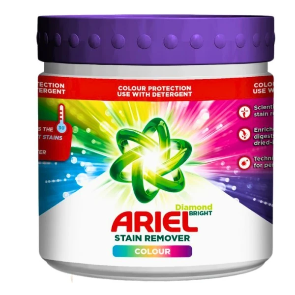 Ariel, odplamiacz do tkanin kolorowych, proszek, 500g