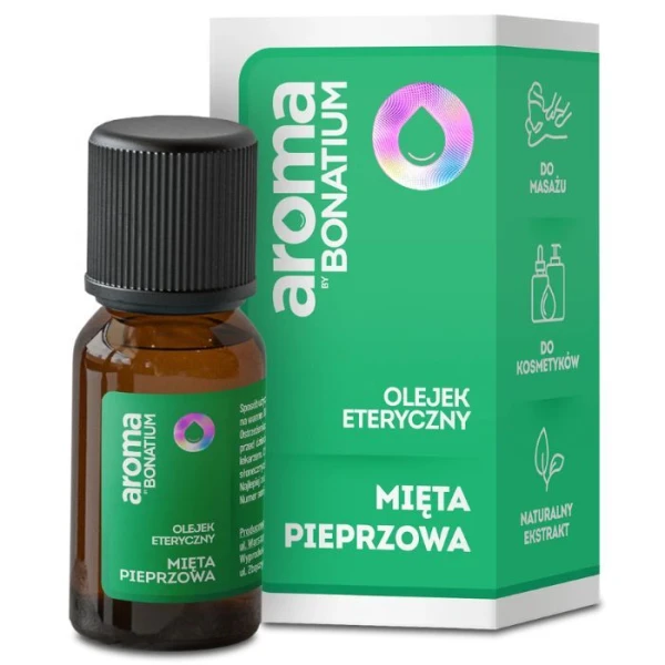 Aroma by Bonatium, olejek eteryczny, mięta pieprzowa, 10ml