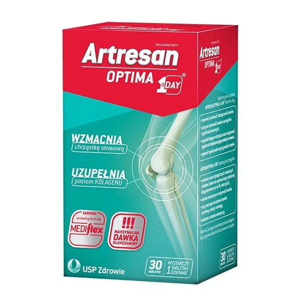 Artresan Optima 1 a Day, 30 tabletek