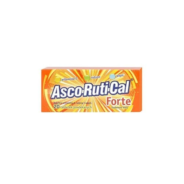 AscoRutical Forte, 20 tabletek