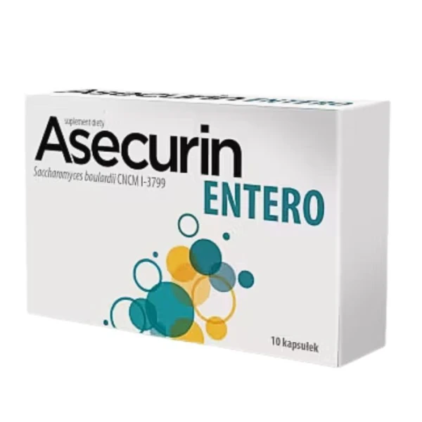 Asecurin Entero,10 kapsułek