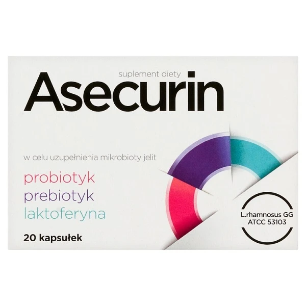 Asecurin, 20 kapsułek