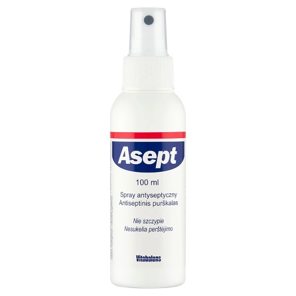 Asept, spray antyseptyczny, 100ml