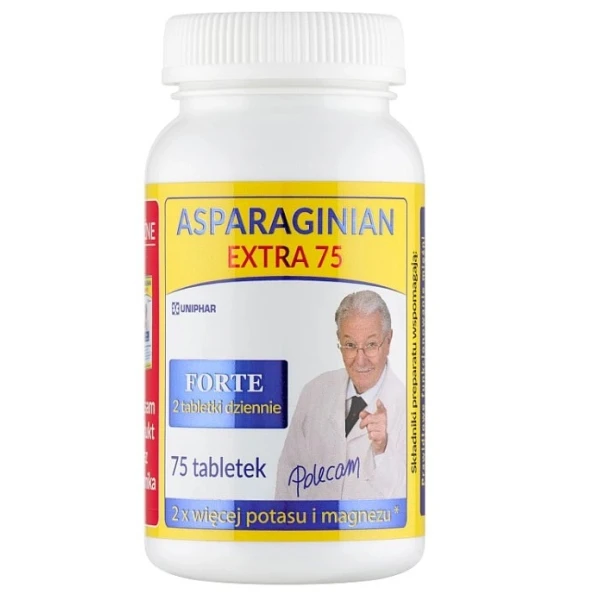 Asparaginian Extra, 75 tabletek