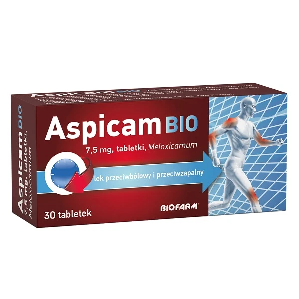 Aspicam Bio 7,5mg, 30 tabletek