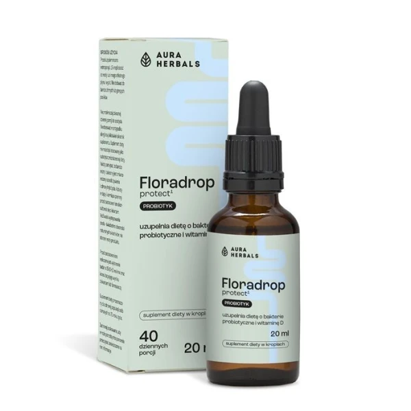 Aura Herbals, Floradrop protect, krople, 20ml