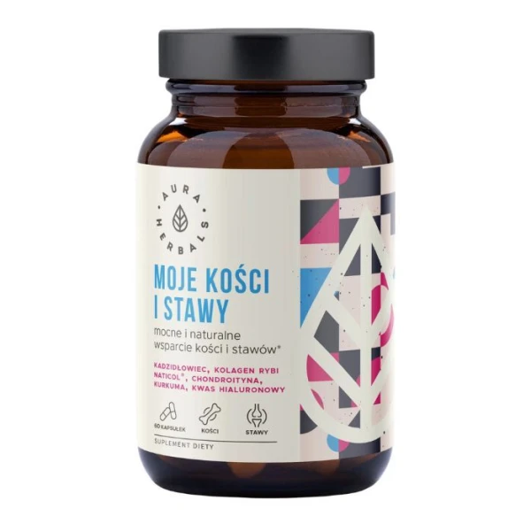 Aura Herbals Moje Kości i Stawy, 60 kapsułek