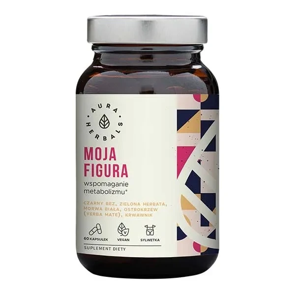 Aura Herbals, Moja Figura, Wspomaganie Metabolizmu, 60 kapsułek