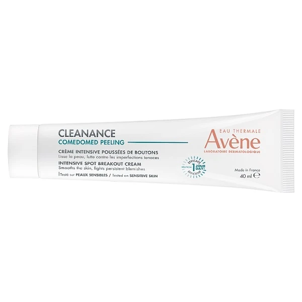 Avene Cleanance ComedoMed Peeling, intensywny krem na wypryski, 40ml