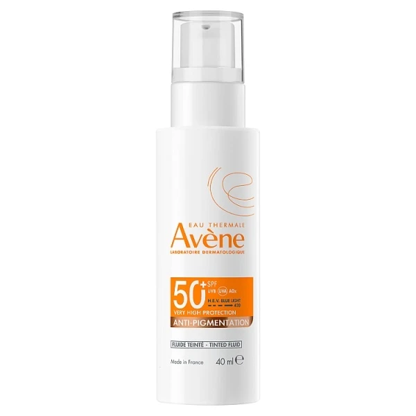 Avene, koloryzujący fluid przeciw przebarwieniom, bardzo wysoka ochrona, SPF 50+, 40ml