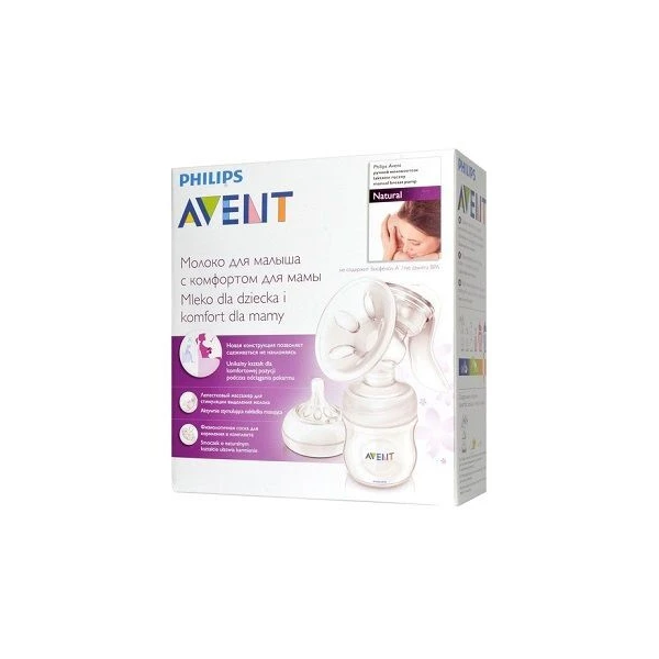 Avent Natural, laktator ręczny, SCF330/20, 1 sztuka