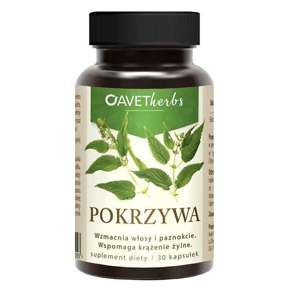 Avet herbs, Pokrzywa, 30 kapsułek