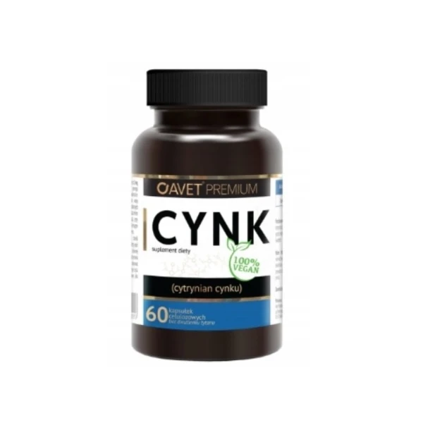 Avet Premium, Cynk, 60 kapsułek