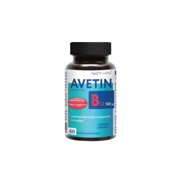 Avetin B12, 60 tabletek
