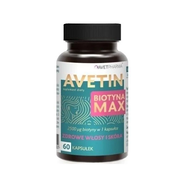 Avetin Biotyna Max, 60 kapsułek