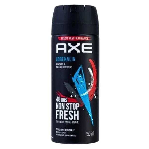 Axe Adrenalin, dezodorant 48h, spray, 150ml