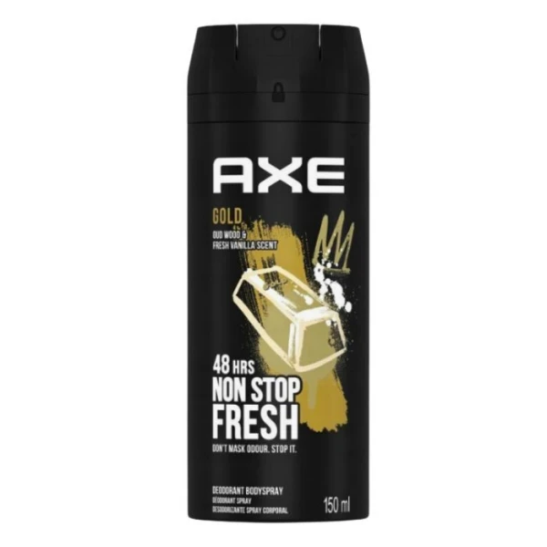 Axe Gold, dezodorant 48h, spray, 150ml