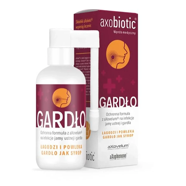 Axobiotic Gardło, spray do jamy ustnej, 30ml
