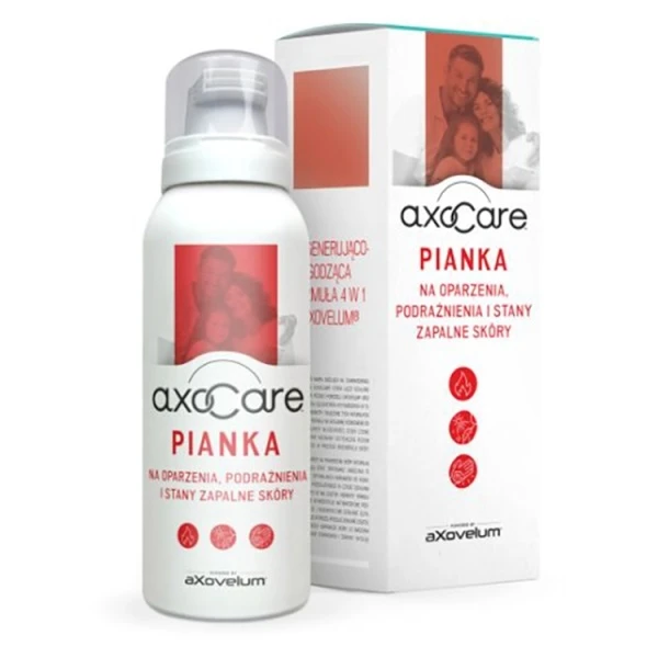 [DATA - 2026-10-31] AxoCare, pianka na odparzenia, podrażnienia i stany zapalne skóry, 85ml