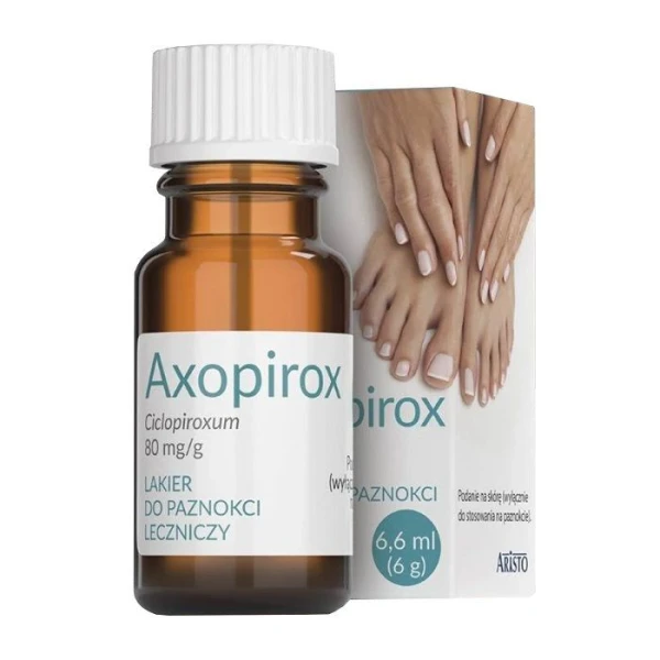 Axopirox 80mg/g, lakier do paznokci, 6,6ml