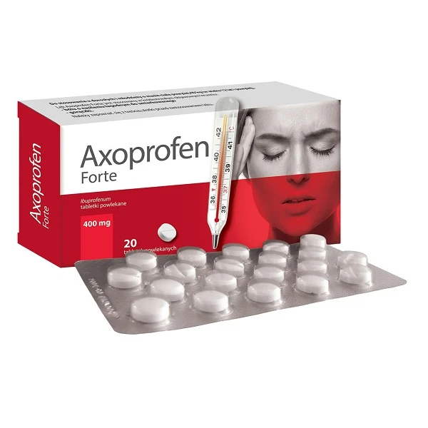 Axoprofen Forte 400mg, 20 tabletek powlekanych