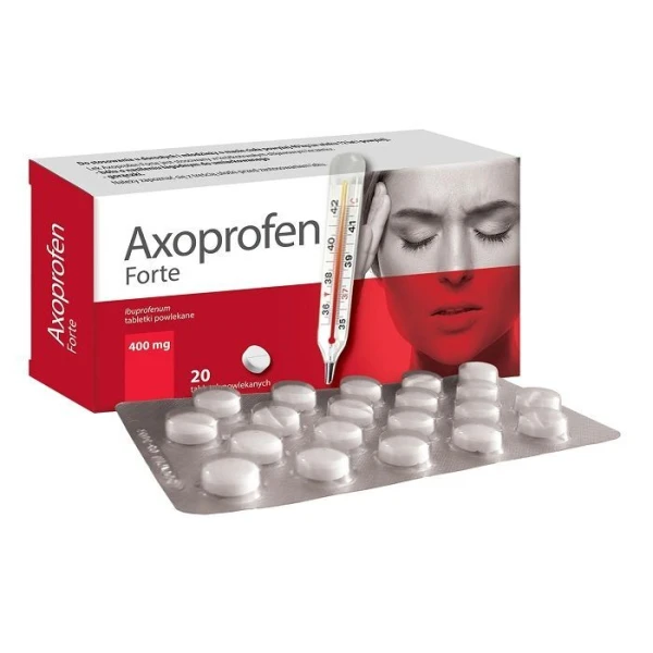 Axoprofen Forte 400mg, 20 tabletek powlekanych