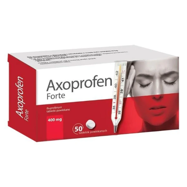 Axoprofen Forte 400mg, 50 tabletek
