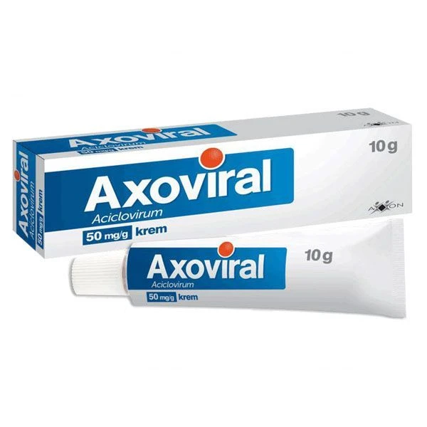 Axoviral 50mg/g, krem, 10g