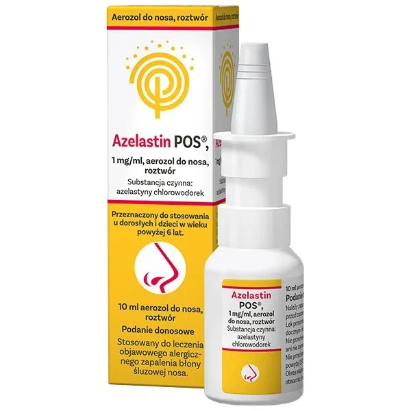Azelastin POS 1mg/ml, aerozol do nosa, 10ml