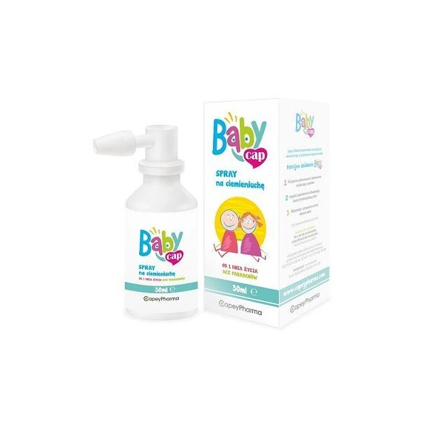 BabyCap, spray na ciemieniuchę, od 1 dnia życia, 30ml