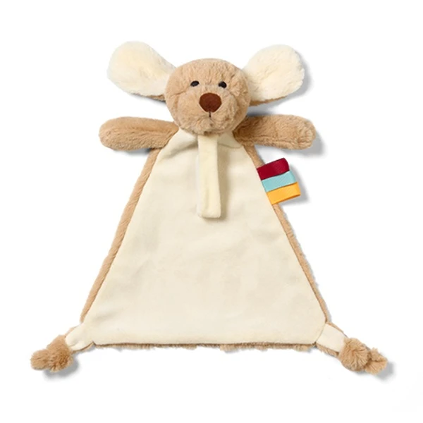 Babyono, przytulanka z zawieszką do smoczka, Dog Willy, 1523, 1 sztuka