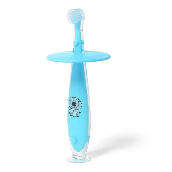 BabyOno, szczoteczka do zębów, z przyssawką, po 6 miesiącu, 551/03, 1 sztuka