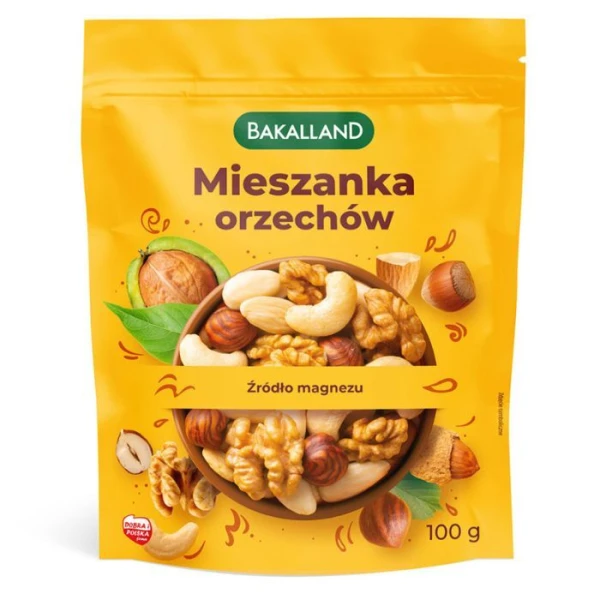 Bakalland, mieszanka orzechów, 100g