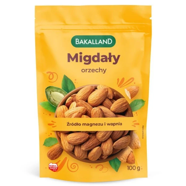 Bakalland, migdały, 100g