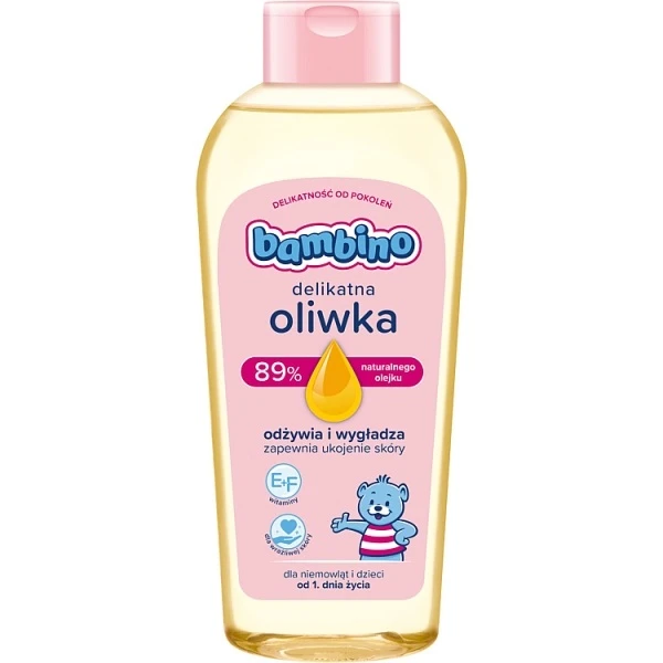 Bambino, delikatna oliwka dla niemowląt i dzieci, od 1 dnia życia, 300ml