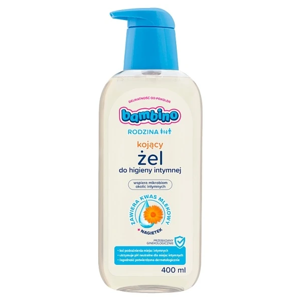 Bambino Rodzina, żel do higieny intymnej, kojący z nagietkiem, 400ml