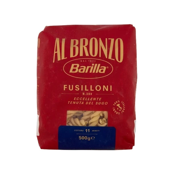 Barilla Al Bronzo, włoski makaron, Fusilloni N380, 500g