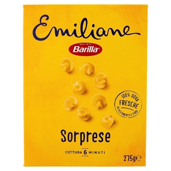 Barilla Emiliane, włoski makaron jajeczny, Sorprese, 275g