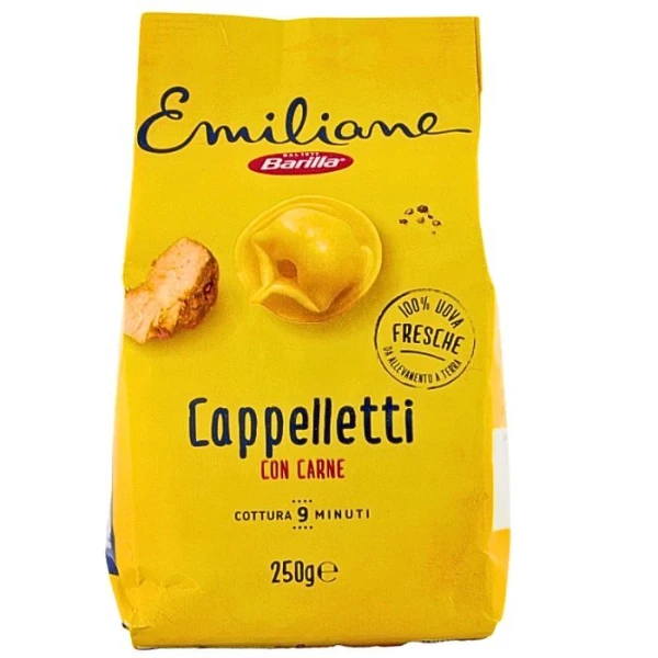 Barilla Emiliane, włoskie Cappelletti, z mięsem, 250g